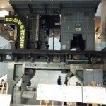 横浜にある印刷機の展示